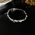 Zircon Bracelet Wholesale | Light Luxury & High Quality Supply - Diamond elastic claw diamond bracelet (suitable for sisters with thin hands)