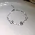 Zircon Bracelet Wholesale | Light Luxury & High Quality Supply - Silver-.Zircon Flower Hollow Bracelet