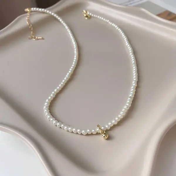 Ball pearl necklace,tkmbeautysupply.com