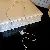 Mother-of-Pearl & Zircon Supply with Real Gold Quality - Pearl square pearl double layer necklace chain round bead adjustable necklace