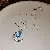Mother-of-Pearl & Zircon Supply with Real Gold Quality - Zircon Star Moon Drop Necklace