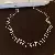 Mother-of-Pearl & Zircon Supply with Real Gold Quality - Oval geometric round sequin tassel necklace