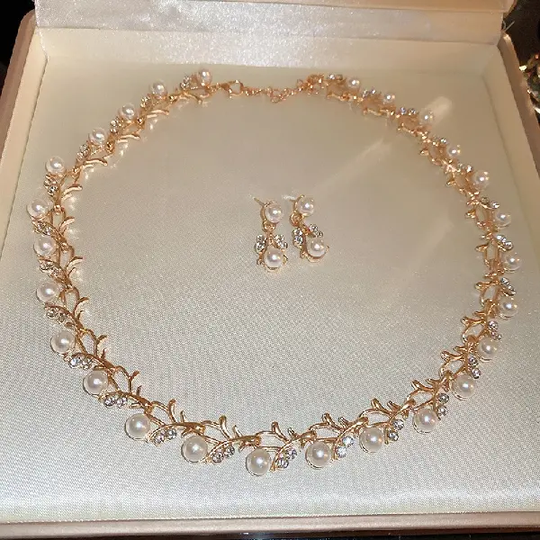 14# necklace-gold (set of two),tkmbeautysupply.com