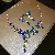 Freshwater Pearl Necklace Wholesale High-Quality Vintage Supply - 15# necklace-gold-blue (set of two)