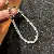 Wholesale Zircon Geometric Bracelet | High-End Luxury Supply - 26# Silver - Round - Wrapped Twisted Round Mesh Zircon Bracelet