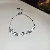 Wholesale Zircon Geometric Bracelet | High-End Luxury Supply - 40# Silver-Zircon Diamond Flower Pattern Bracelet