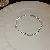 Wholesale Zircon Geometric Bracelet | High-End Luxury Supply - 53#2# Silver Small-Square Zircon Bracelet