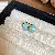 Wholesale Vintage Blue Flower Earrings | Trendy Retro Supply - 17# Silver Needle Oil Drop Earrings-Blue