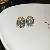 Wholesale Vintage Blue Flower Earrings | Trendy Retro Supply - 26# Silver Needle Glass Crystal Stud Earrings-Gold-Blue