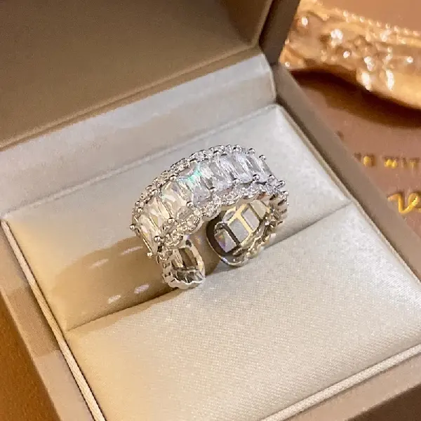 12 Open Ring-Silver.,tkmbeautysupply.com