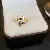 Wholesale Real Gold Electroplated Love Open Ring for Retailers - .28# ring-gold T-shaped (real gold plating)