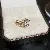 Wholesale Real Gold Electroplated Love Open Ring for Retailers - 35# ring-gold leaf (real gold plating).