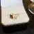 Wholesale Real Gold Electroplated Love Open Ring for Retailers - 49# Ring-Golden Yuanbao.