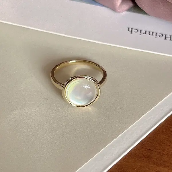 Ring - golden circle.,tkmbeautysupply.com