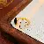Wholesale Real Gold Electroplated Love Open Ring for Retailers - Black-Geometric Oil Drop Square Open Ring