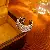 Wholesale Real Gold Electroplated Love Open Ring for Retailers - Silver-Zircon Flower Open Ring