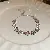 Wholesale Zircon Square Adjustable Bracelet for Women Retailers - Pink diamond love pull-out bracelet