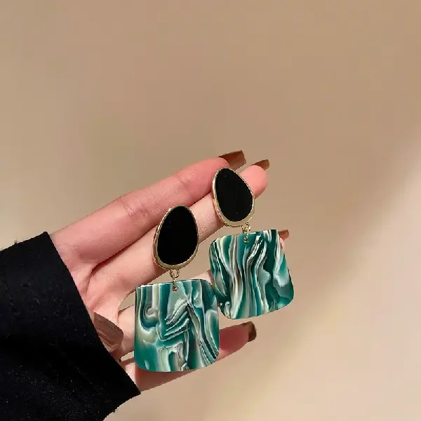 Silver Needle Green-Acrylic.,tkmbeautysupply.com