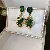 Green Earrings Wholesale | High-Quality Silver Needles Supply - Silver needle surround emerald diamond square drop earrings