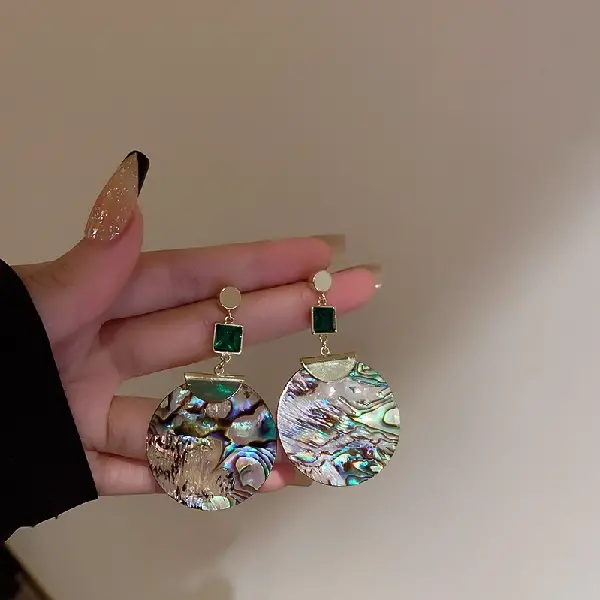 13# silver needle-green circle.,tkmbeautysupply.com