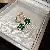 Green Earrings Wholesale | High-Quality Silver Needles Supply - 27# Silver Needle-Emerald Flower.