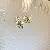 Green Earrings Wholesale | High-Quality Silver Needles Supply - Silver Needle Pearl Flower Leaf Stud Earrings