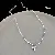 Wholesale Irregular Pearl Necklace for Retailers Boosting Sales - Love pearl broken silver necklace.
