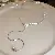 Wholesale Irregular Pearl Necklace for Retailers Boosting Sales - Baroque pearl triangle broken silver pull-out tassel necklace