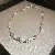Wholesale Irregular Pearl Necklace for Retailers Boosting Sales - Broken silver pearl irregular patchwork necklace