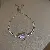 Opal Pearl Flower Bracelet Wholesale Supply for Retailers - Silver-Zircon Love Bracelet.