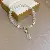 Opal Pearl Flower Bracelet Wholesale Supply for Retailers - 13# Bracelet-gray bead heart.