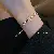Opal Pearl Flower Bracelet Wholesale Supply for Retailers - Real gold electroplating-diamond cat's eye bracelet