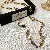 Wholesale Brown Ceramic Geometric Necklace for Retailers - Necklace - gold