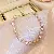 Wholesale Baroque Freshwater Pearl Bracelet for Retailers - 1# champagne color (freshwater pearl)