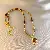 Wholesale 18k Gold Electroplated Moon Love Charm Necklace - 6# necklace-gold-brown with diamonds