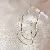 Wholesale 18k Gold Electroplated Moon Love Charm Necklace - 9# necklace-gold