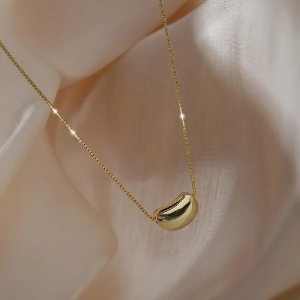 10# Necklace-Golden Doudou,tkmbeautysupply.com