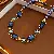 Wholesale Medieval Vintage Resin Necklace Supply for Retailers - 11# Necklace-Diamond Pearl Square Round