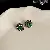 Wholesale Medieval Vintage Resin Necklace Supply for Retailers - 36# Silver Needle-Retro Diamond Circle Flower Stud Earrings