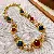 Wholesale Medieval Vintage Resin Necklace Supply for Retailers - 46# necklace-semi-circle triangular square artificial pearl style