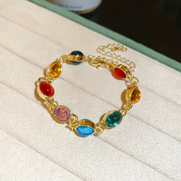 81# Bracelet-Resin Oval,tkmbeautysupply.com