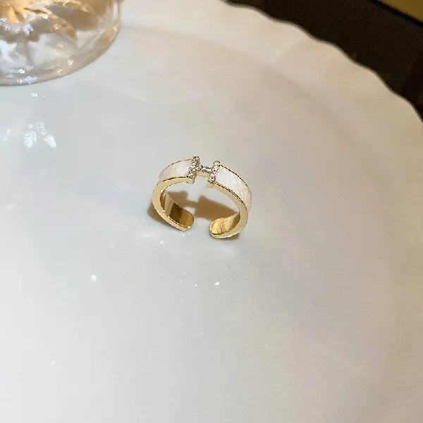 45# ring-gold letters (real gold plating)..,tkmbeautysupply.com