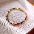 Wholesale Geometric Square Flower Bracelet Set with Zircon - 27# bracelet-14K real gold electroplated square zircon bracelet