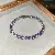 Wholesale Geometric Square Flower Bracelet Set with Zircon - 36# Bracelet-Zircon square fashion buckle bracelet