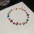 Wholesale Geometric Square Flower Bracelet Set with Zircon - 45# Bracelet-Zircon Love Round Fashionable Exquisite Adjustable Bracelet