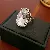 Wholesale Vintage Zircon Open Ring for Retail Success - 1# diamond rectangular open ring