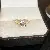 Wholesale Vintage Zircon Open Ring for Retail Success - 17# zircon square open ring