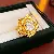 Wholesale Vintage Zircon Open Ring for Retail Success - 47# zircon square flower open ring (real gold plating)