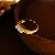 Gold Electroplated Zircon Ring Wholesale Quality Assured - Real gold plated pearl open ring