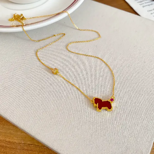 12# Necklace-Zircon Acetate Pony,tkmbeautysupply.com